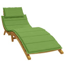 vidaXL Ligbedkussen 186x58x4 cm stof gemêleerd antracietkleurig