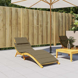 vidaXL Ligbedkussen 186x58x4 cm stof gemêleerd antracietkleurig