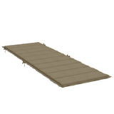 vidaXL Ligbedkussen 186x58x4 cm stof gemêleerd antracietkleurig
