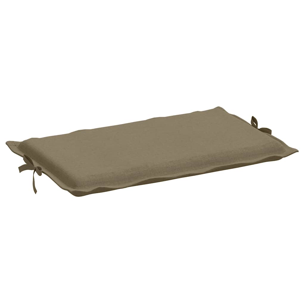 vidaXL Ligbedkussen 186x58x4 cm stof gemêleerd antracietkleurig