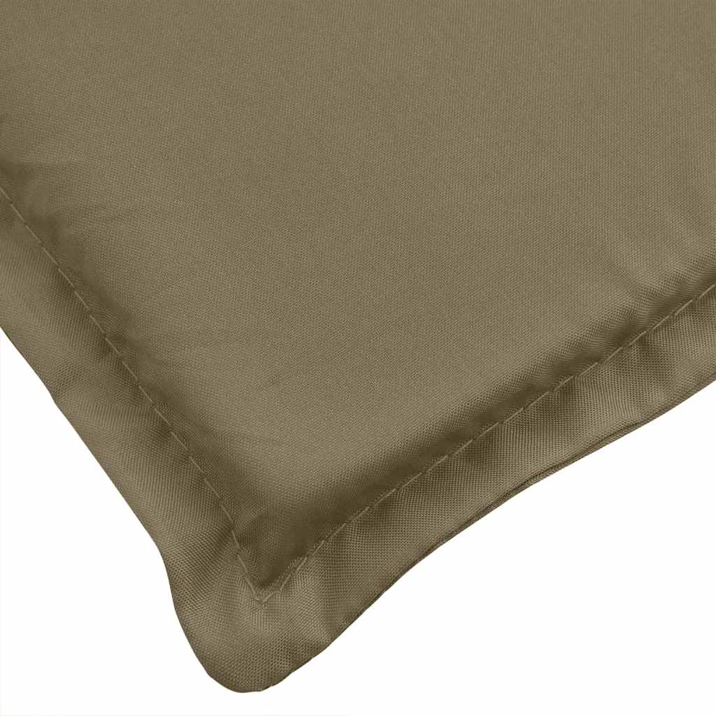 vidaXL Ligbedkussen 186x58x4 cm stof gemêleerd antracietkleurig