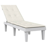 vidaXL Terrasstoelkussen (75+105)x50x3 cm stof gemêleerd antraciet