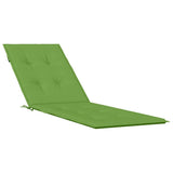 vidaXL Terrasstoelkussen (75+105)x50x3 cm stof gemêleerd antraciet