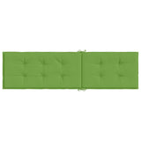 vidaXL Terrasstoelkussen (75+105)x50x3 cm stof gemêleerd antraciet