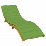 vidaXL Sun Lounger Cushion 200x50x4 cm Fabric Mélange Anthracite