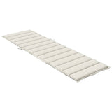 vidaXL Sun Lounger Cushion 200x50x4 cm Fabric Mélange Anthracite