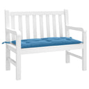 vidaXL Tuinbankkussen 100x50x7 cm stof gemêleerd antracietkleurig