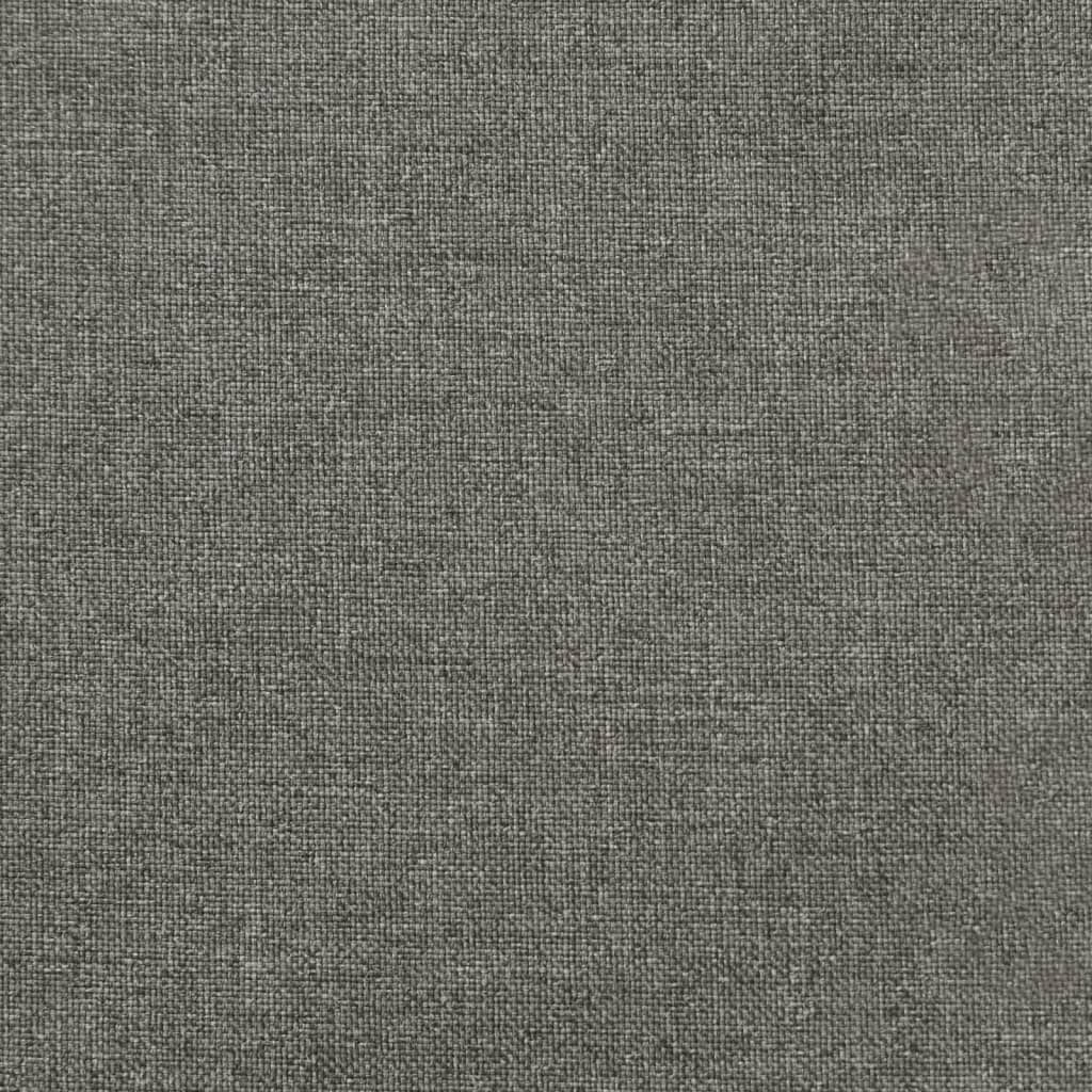vidaXL Tuinbankkussen 100x50x7 cm stof gemêleerd antracietkleurig