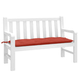 vidaXL Tuinbankkussen 100x50x7 cm stof gemêleerd antracietkleurig