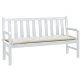 vidaXL Tuinbankkussen 100x50x7 cm stof gemêleerd antracietkleurig