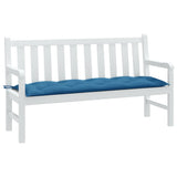 vidaXL Tuinbankkussen 100x50x7 cm stof gemêleerd antracietkleurig