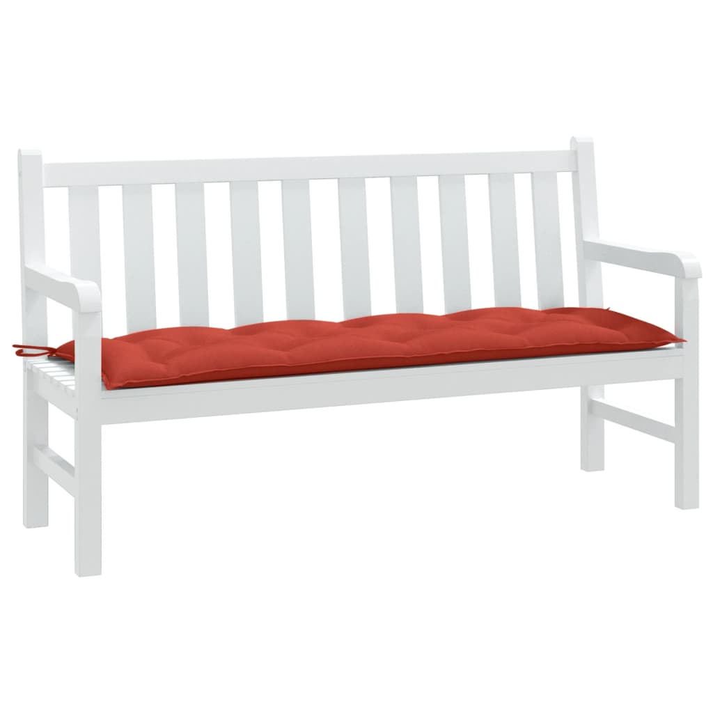 vidaXL Tuinbankkussen 100x50x7 cm stof gemêleerd antracietkleurig