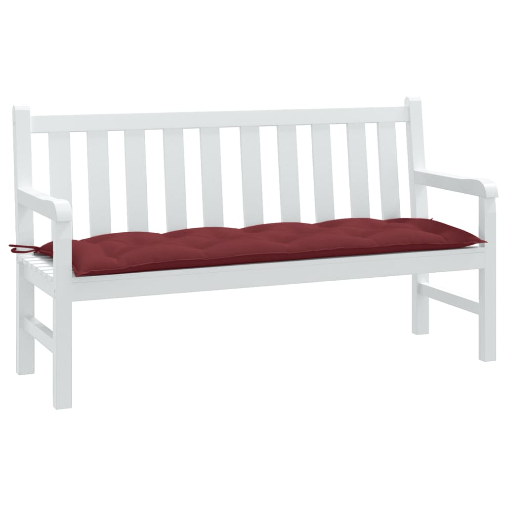 vidaXL Tuinbankkussen 100x50x7 cm stof gemêleerd antracietkleurig