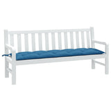 vidaXL Tuinbankkussen 100x50x7 cm stof gemêleerd antracietkleurig