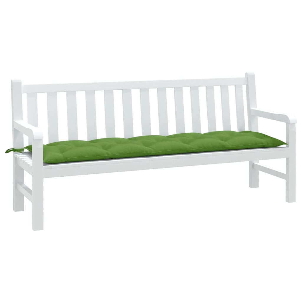 vidaXL Tuinbankkussen 100x50x7 cm stof gemêleerd antracietkleurig