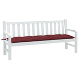 vidaXL Tuinbankkussen 100x50x7 cm stof gemêleerd antracietkleurig