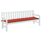 vidaXL Tuinbankkussen 100x50x7 cm stof gemêleerd antracietkleurig