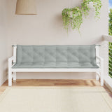 vidaXL Garden Bench Cushions 2 pcs 100x50x7 cm Fabric Speckled Anthracite