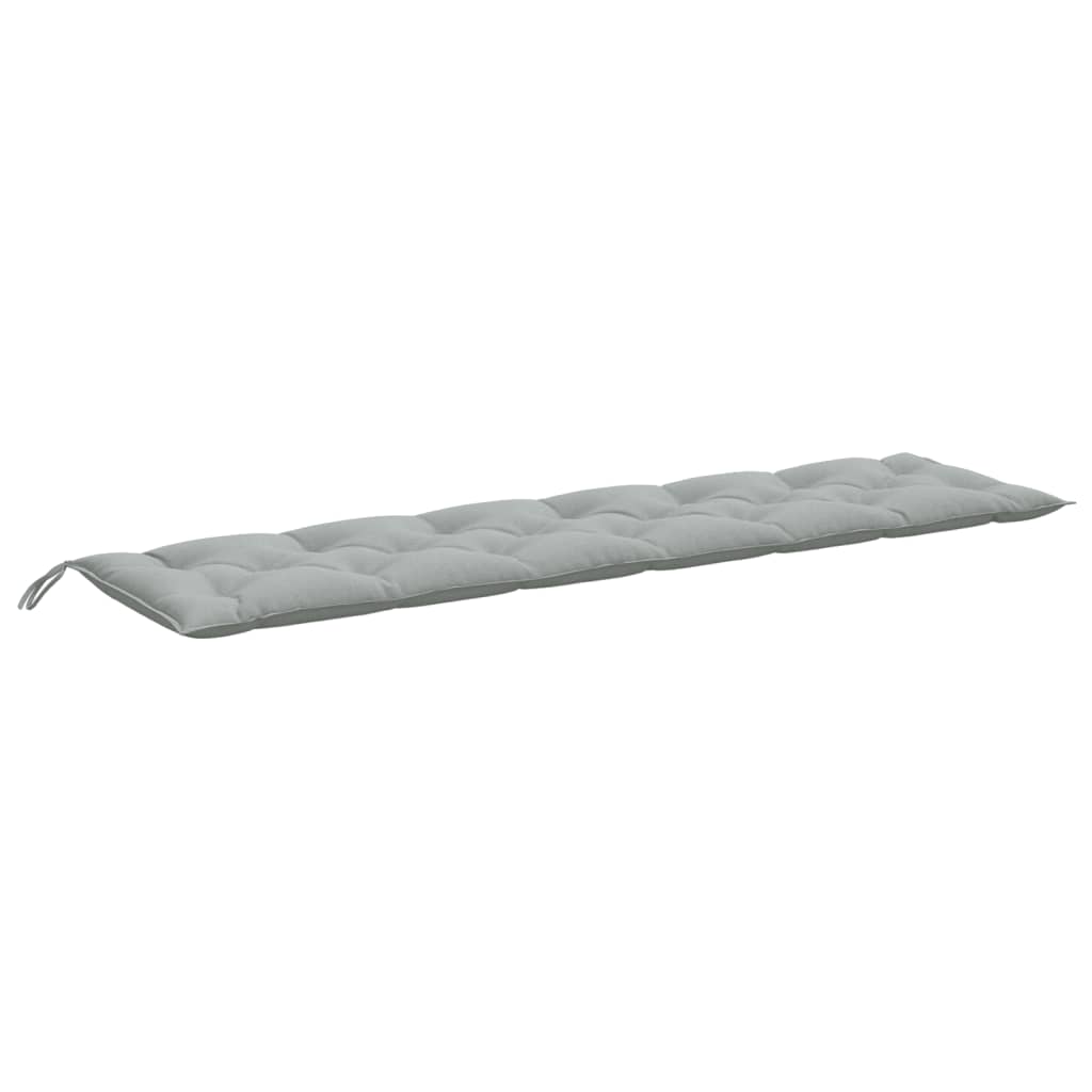 vidaXL Garden Bench Cushions 2 pcs 100x50x7 cm Fabric Speckled Anthracite