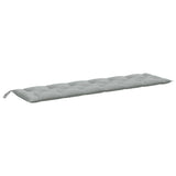 vidaXL Garden Bench Cushions 2 pcs 100x50x7 cm Fabric Speckled Anthracite