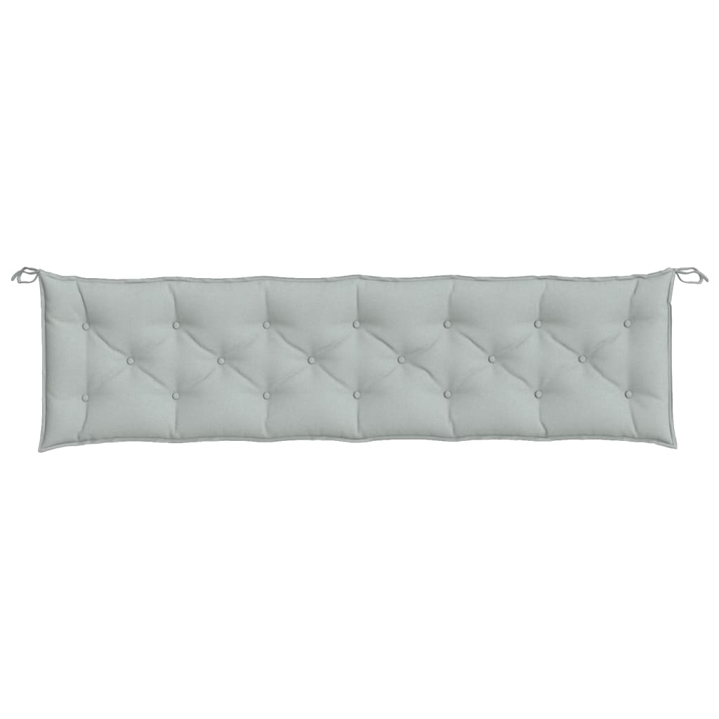 vidaXL Garden Bench Cushions 2 pcs 100x50x7 cm Fabric Speckled Anthracite