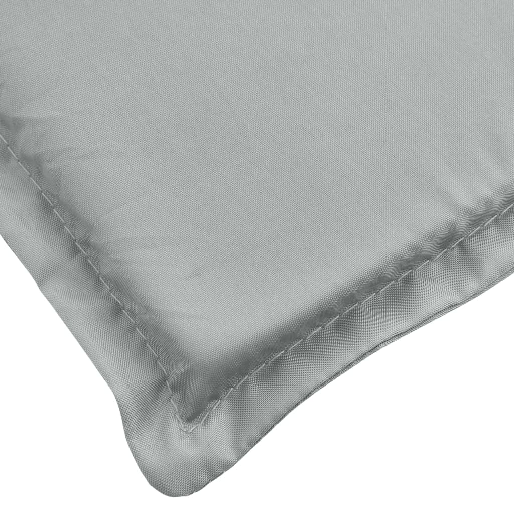 vidaXL Garden Bench Cushions 2 pcs 100x50x7 cm Fabric Speckled Anthracite