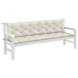 vidaXL Garden Bench Cushions 2 pcs 100x50x7 cm Fabric Speckled Anthracite