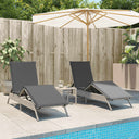 vidaXL Ligbed met kussen poly rattan zwart