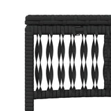 vidaXL Ligstoelen 2 stuks met tafel Grijs Poly Rotan