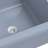 vidaXL Wasbak wandgemonteerd 40x40x24 cm hars wit
