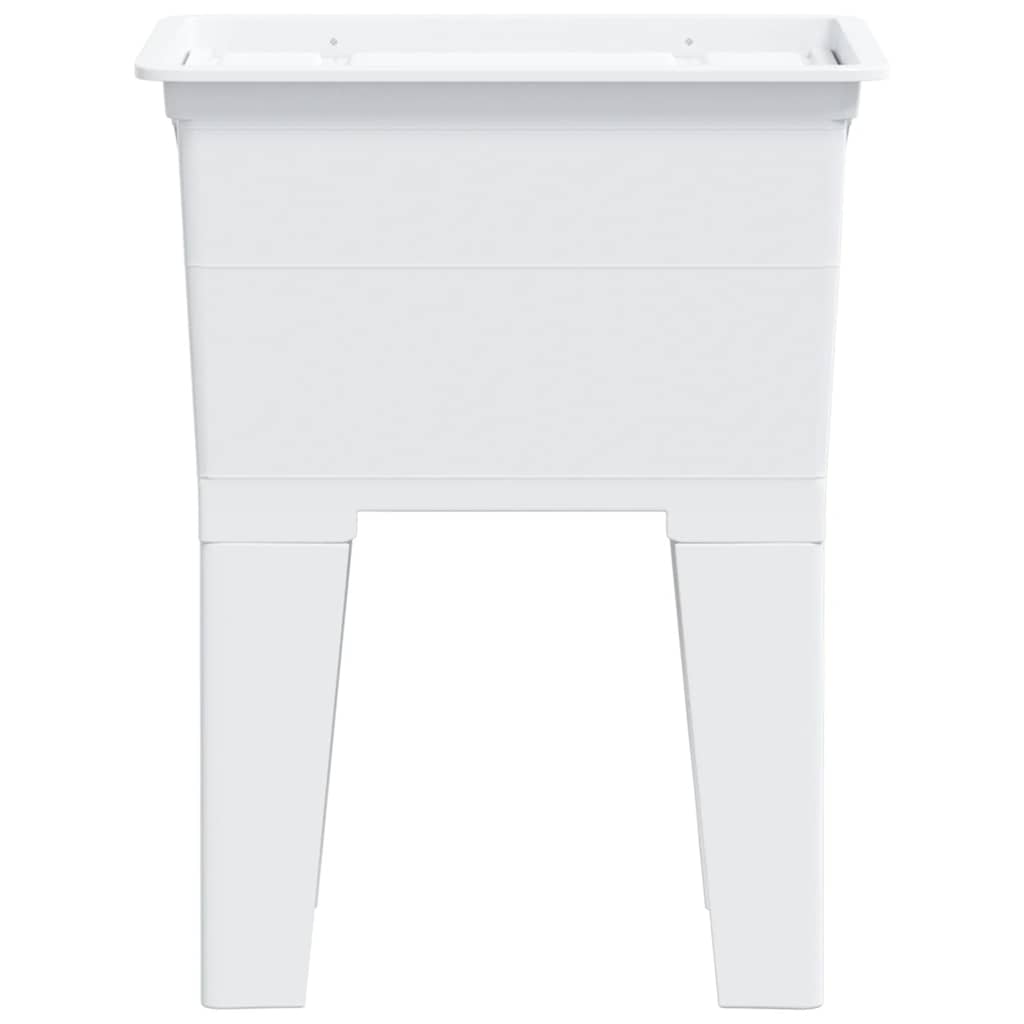 vidaXL Waskuip 59x41x75 cm hars wit