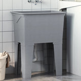 vidaXL Waskuip 59x41x75 cm hars wit