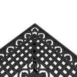 vidaXL Garden Table 80x80x75 cm Cast Aluminium Bronze-coloured