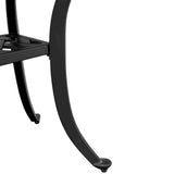 vidaXL Tuintafel 53x53x53 cm gietaluminium bronskleurig