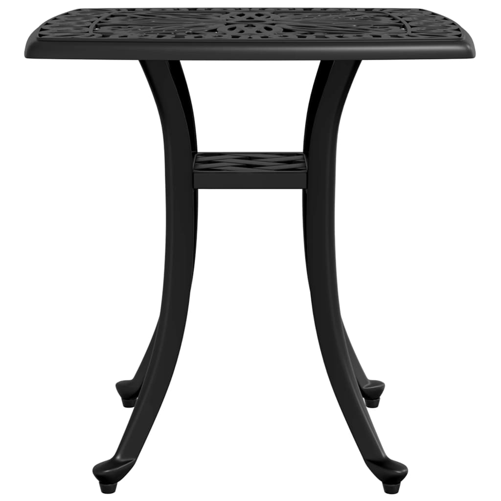 vidaXL Tuintafel 53x53x53 cm gietaluminium bronskleurig