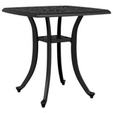 vidaXL Tuintafel 53x53x53 cm gietaluminium bronskleurig