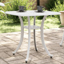 vidaXL Tuintafel 53x53x53 cm gietaluminium bronskleurig