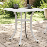 vidaXL Tuintafel 53x53x53 cm gietaluminium bronskleurig