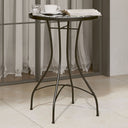 vidaXL Bistrotafel mozaïek Ø50x70 cm keramiek terracottakleurig