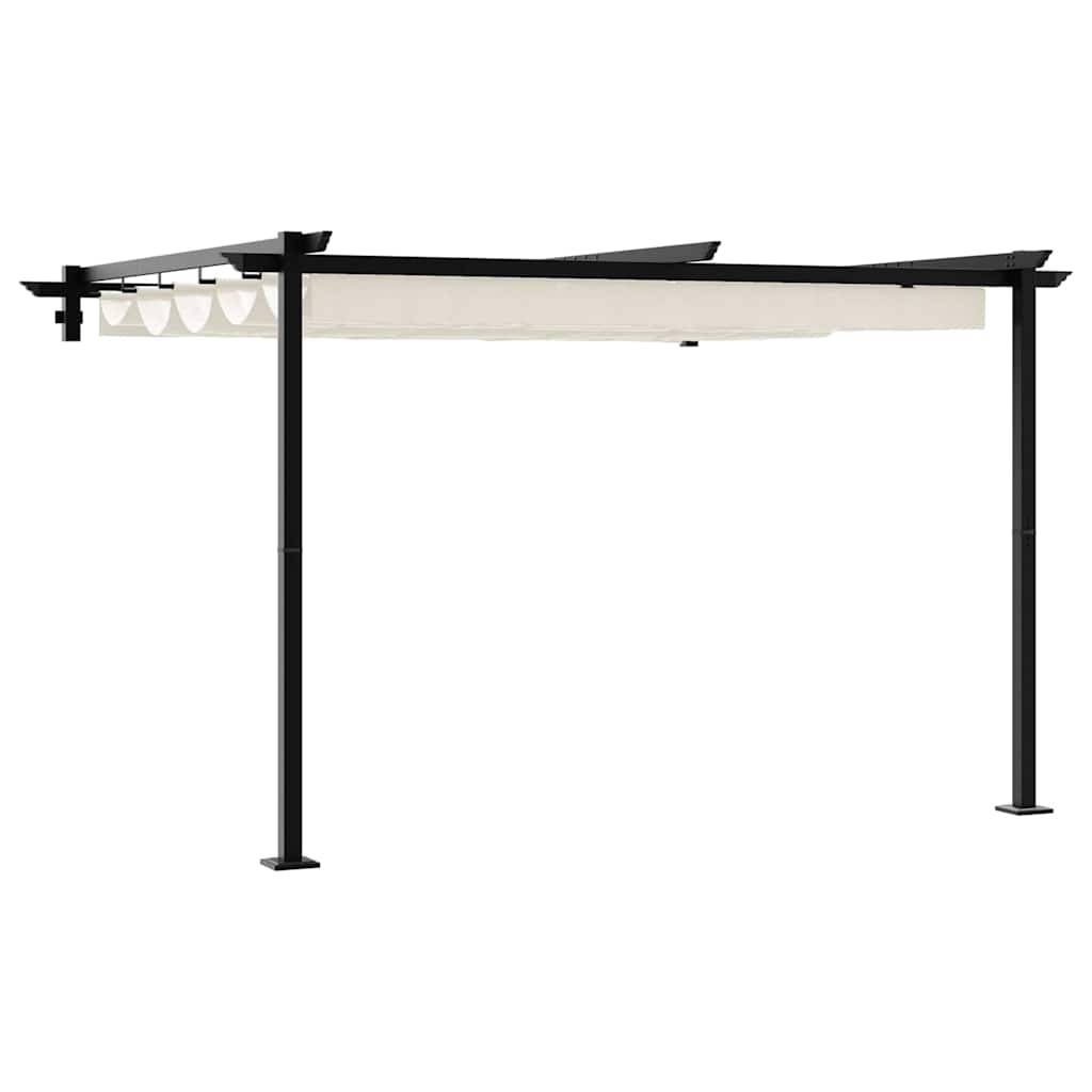 vidaXL Gazebo Cream 300 x 300 x 200 cm Polyester