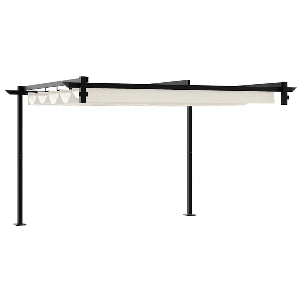 vidaXL Gazebo Cream 300 x 300 x 200 cm Polyester