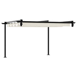 vidaXL Gazebo Cream 300 x 300 x 200 cm Polyester