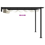 vidaXL Gazebo Cream 300 x 300 x 200 cm Polyester