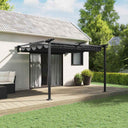 vidaXL Gazebo Cream 300 x 300 x 200 cm Polyester