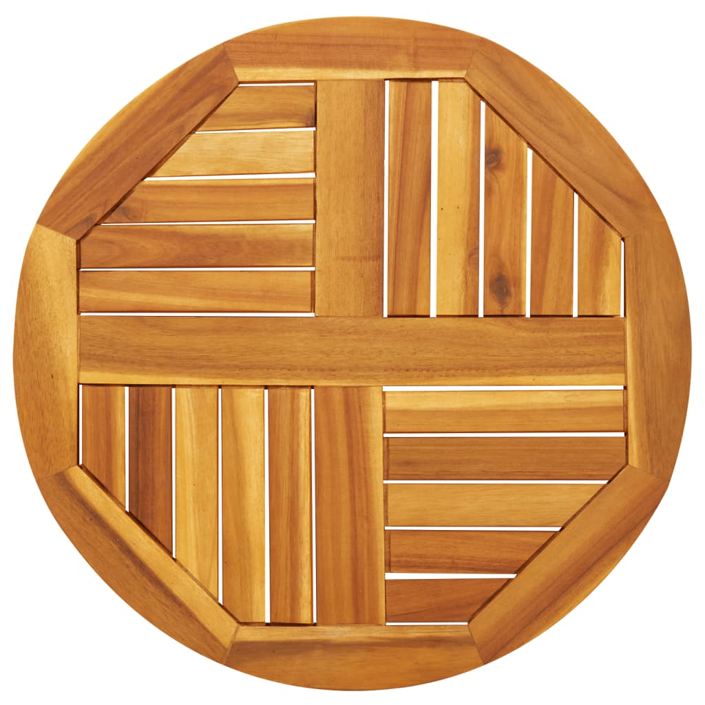 vidaXL Tafelblad rond Ø 40x2 cm massief acaciahout