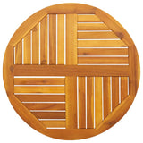 vidaXL Tafelblad rond Ø 40x2 cm massief acaciahout