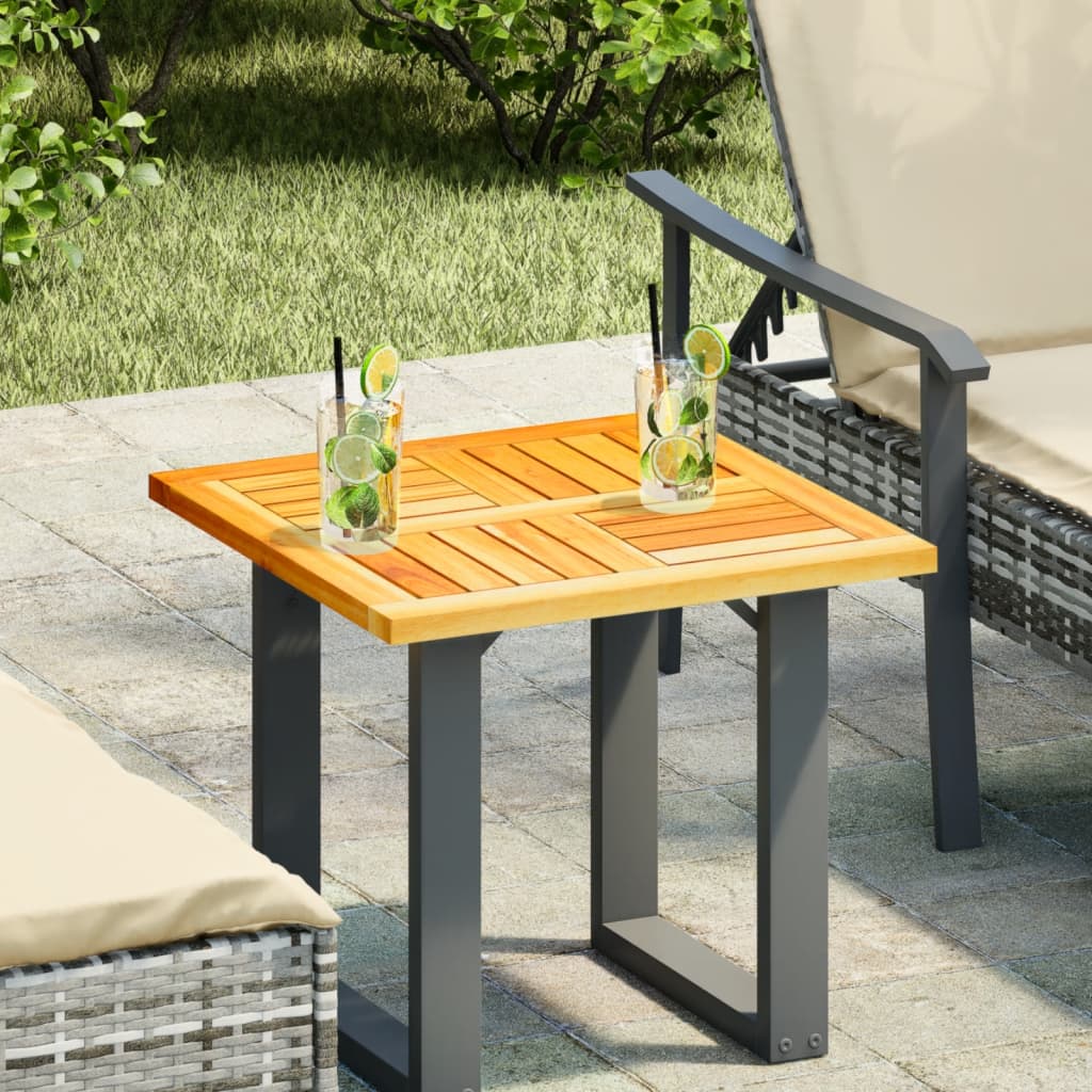 vidaXL Tafelblad rond Ø 40x2 cm massief acaciahout