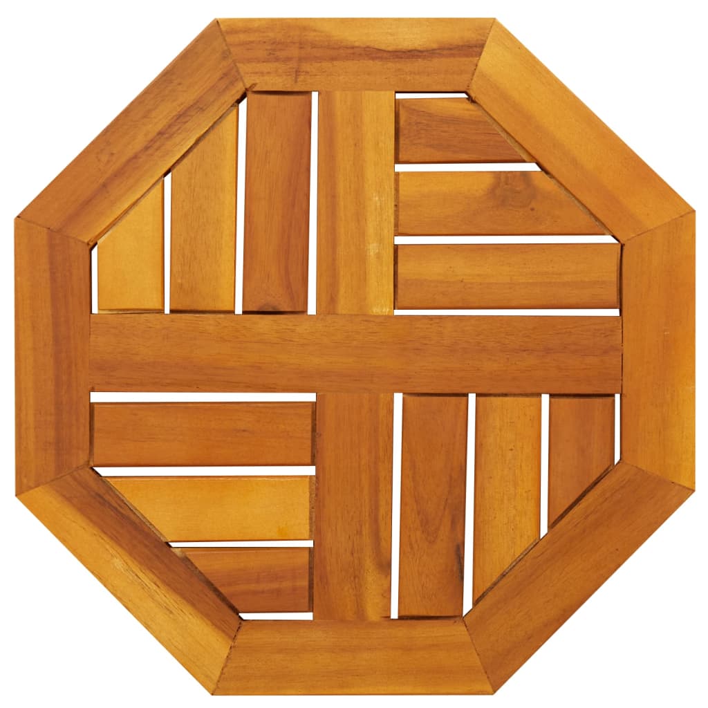 vidaXL Tafelblad rond Ø 40x2 cm massief acaciahout