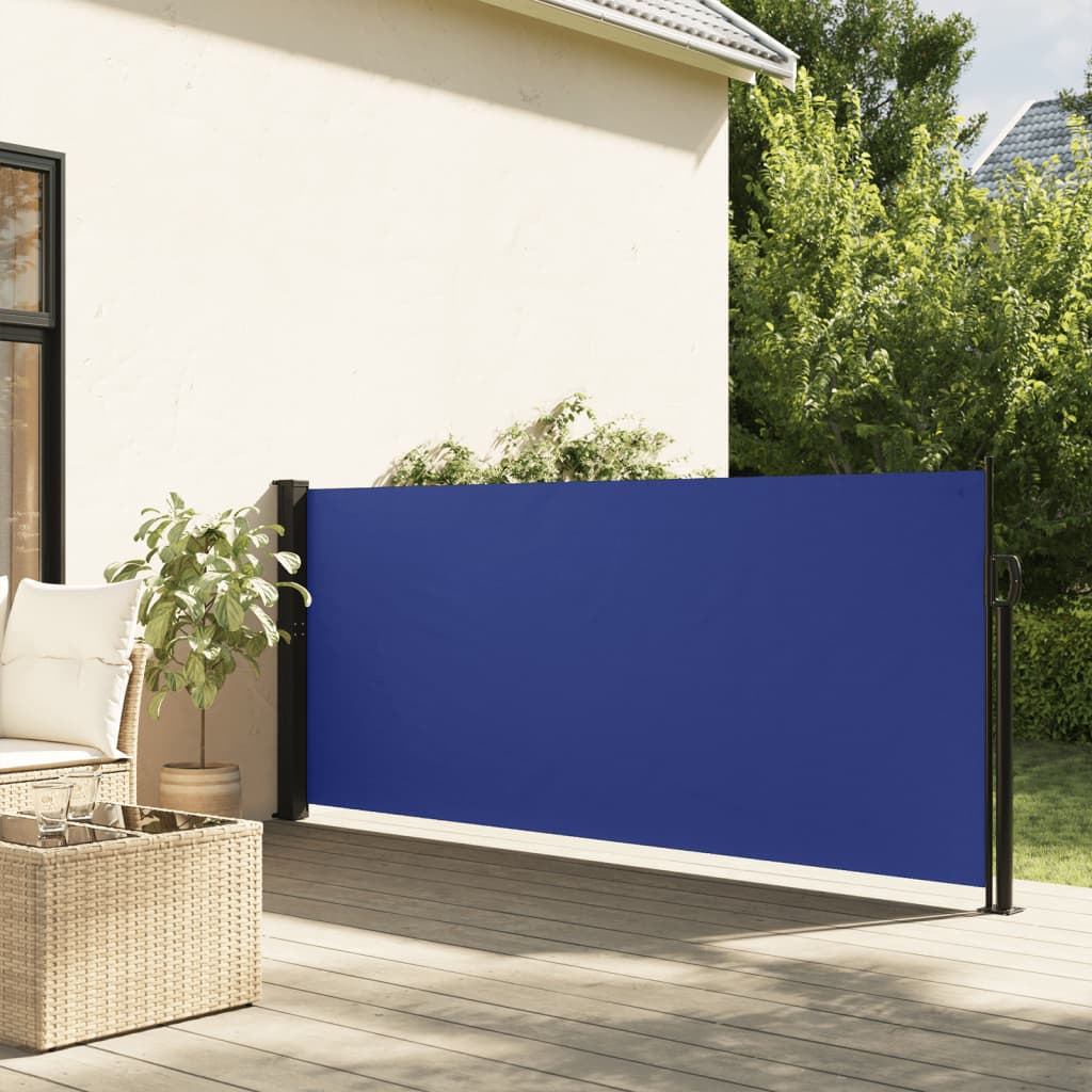 vidaXL Windscherm uittrekbaar 100x300 cm zwart