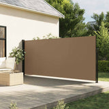 vidaXL Windscherm uittrekbaar 100x300 cm zwart